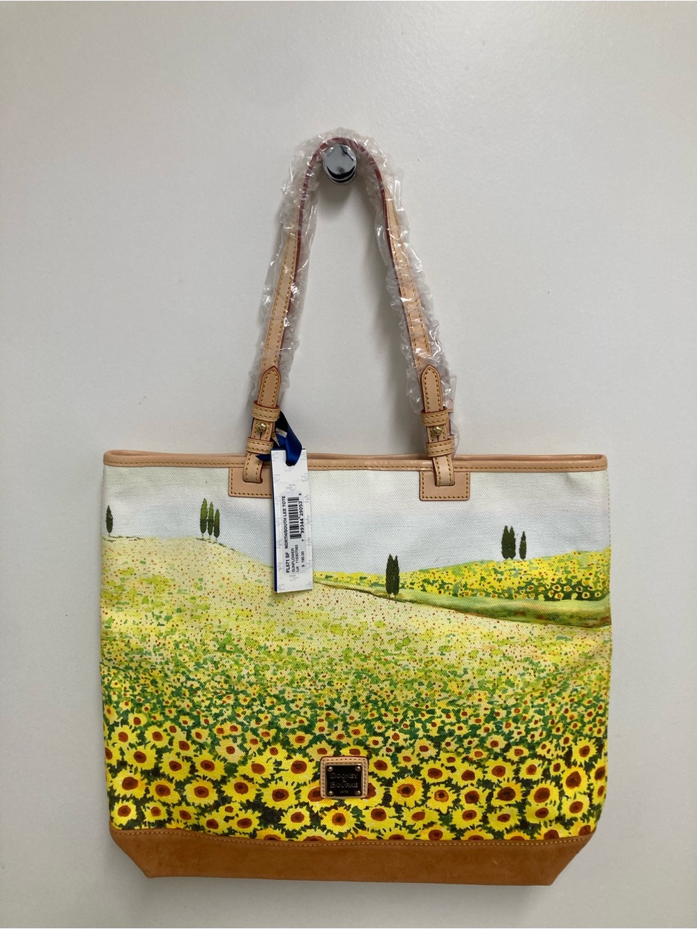 Dooney & Bourke Sunflower North/South Lee Tote - Picture 3 of 7